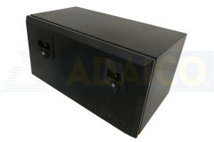 ADABOX Galvanized Steel Black Box (1,5 mm.), 2 Locks