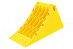 Plastic Yellow Chock R460  DIN 76051