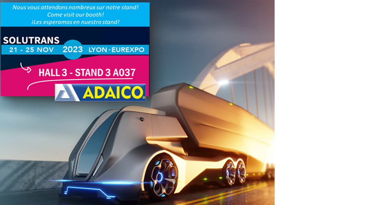 ADAICO revient à SOLUTRANS 2023 