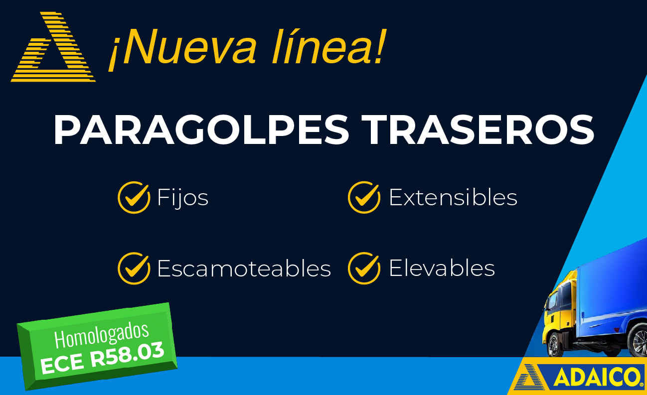 ADAICO lanza una nueva familia de paragolpes traseros.